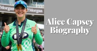 Alice Capsey (Cricketer) Age , Weight , Height , Husband , Life , Family , Biography