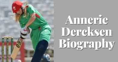 Annerie Dercksen (Cricketer) Age , Weight , Height , Husband , Life , Family , Biography