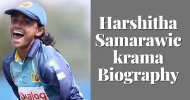 Harshitha Samarawickrama (Cricketer) Age , Weight , Height , Husband , Life , Family , Biography