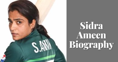 Sidra Ameen (Cricketer) Age , Weight , Height , Husband , Life , Family , Biography