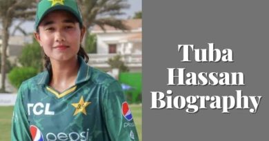 Tuba Hassan (Cricketer) Age , Weight , Height , Husband , Life , Family , Biography