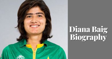 Diana Baig (Cricketer) Age , Weight , Height , Husband , Life , Family , Biography