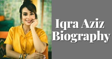 Iqra Aziz Age , Weight , Height , Husband , Life , Family , Biography