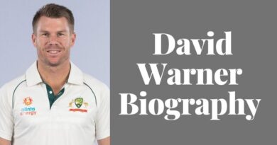 A Comprehensive Guide to David Warner's Age , Weight , Height , Wife , Life , Family (Latest) Biography