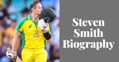 Steven Smith Age , Weight , Height , Wife , Life , Family , Biography