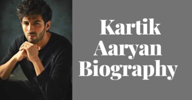 A Comprehensive Guide to the Top Kartik Aaryan Indian Actor Age , Weight , Height , Wife , Life , Family ,Biographies