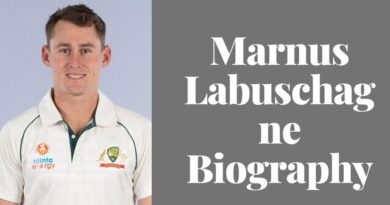 Marnus Labuschagne Age , Weight , Height , Wife , Life , Family , Biography