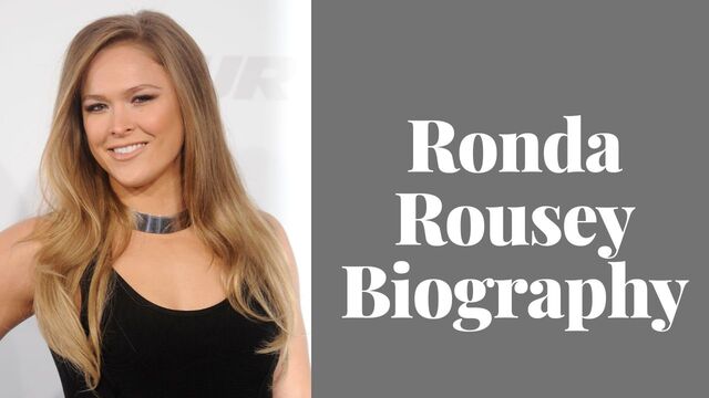 A Comprehensive Guide to Ronda Rousey's Age, Weight, Wife, Life, Height, Family, American Wrestling Biography