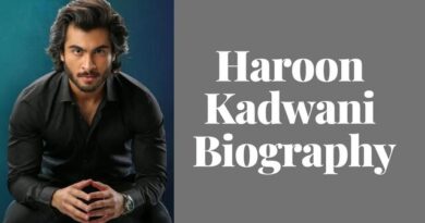 A Comprehensive Guide to Haroon Kadwani's Age, Weight, Height, Wife, Life, Family, Biography