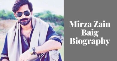 A Comprehensive Guide to Mirza Zain Baig's Age, Weight, Height, Wife, Life, Family, Biography