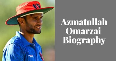 A Comprehensive Guide to Azmatullah Omarzai's Age, Weight, Height, Wife, Life, Family, Biography