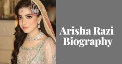 A Comprehensive Guide to Arisha Razi's Age, Weight, Height, Husband, Life, Family, Biography