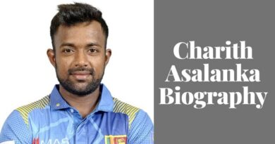 A Comprehensive Guide to Charith Asalanka's Age, Weight, Height, Wife, Life, Family, Biography