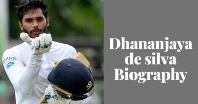 A Comprehensive Guide to Dhananjaya de Silva's Age, Weight, Height, Wife, Life, Family, Biography