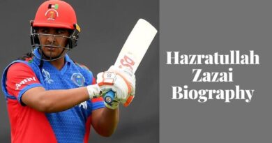 A Comprehensive Guide to Hazratullah Zazai's Age, Weight, Height, Wife, Life, Family, Biography