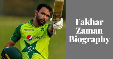 A Comprehensive Guide to the Fakhar Zaman Age, Weight, Height, Wife, Life, Family, Biography