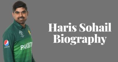 A Comprehensive Guide to Haris Sohail's Age, Weight, Height, Wife, Life, Family, Biography