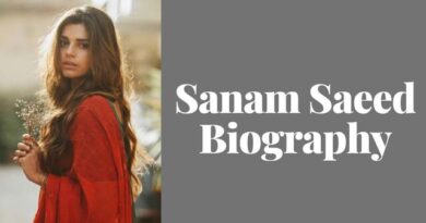 Sanam Saeed Actress, Age, Weight, Height, Husband, Life, Biography Top N