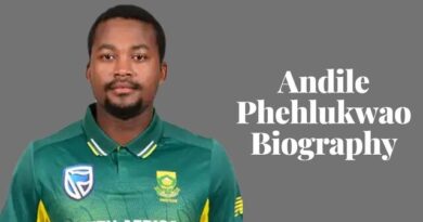 Andile Phehlukwayo Age, Weight, Wife, Life, Biography Top N